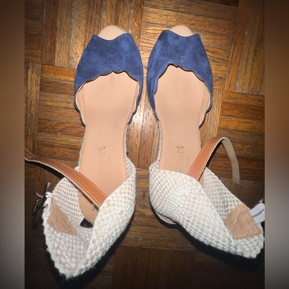 Paseart Blue and Tan Women's Shoes